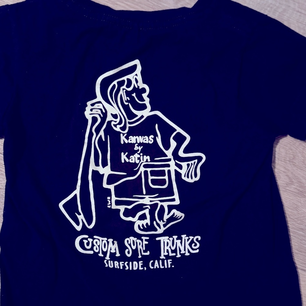 Kanvas By Katin Classic Original Boys T-Shirt Size 3T Navy Blue